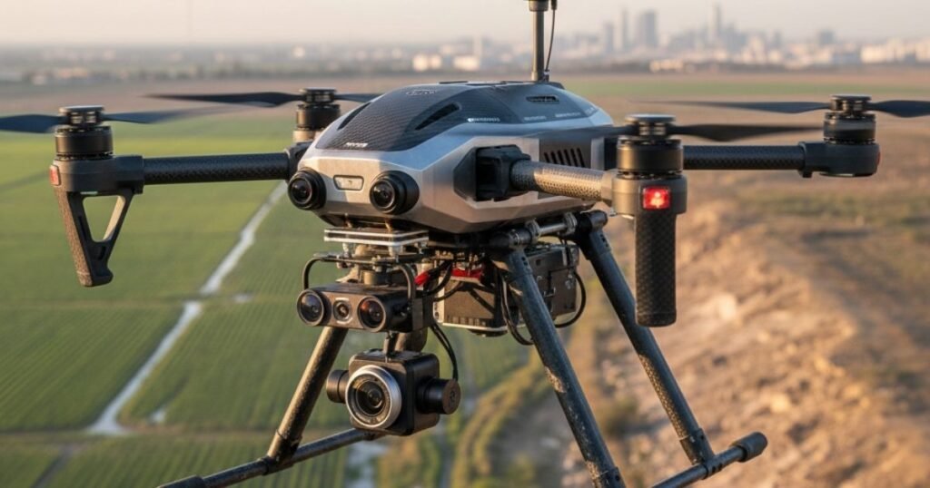 Drones profesionales aplicados a diferentes sectores industriales: agricultura de precisión, vigilancia y topografía - Aerovista Store