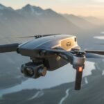 Drone profesional Autel Robotics EVO II Pro V3 con cámara 6K desplegado para vuelo - Tienda Aerovista Store