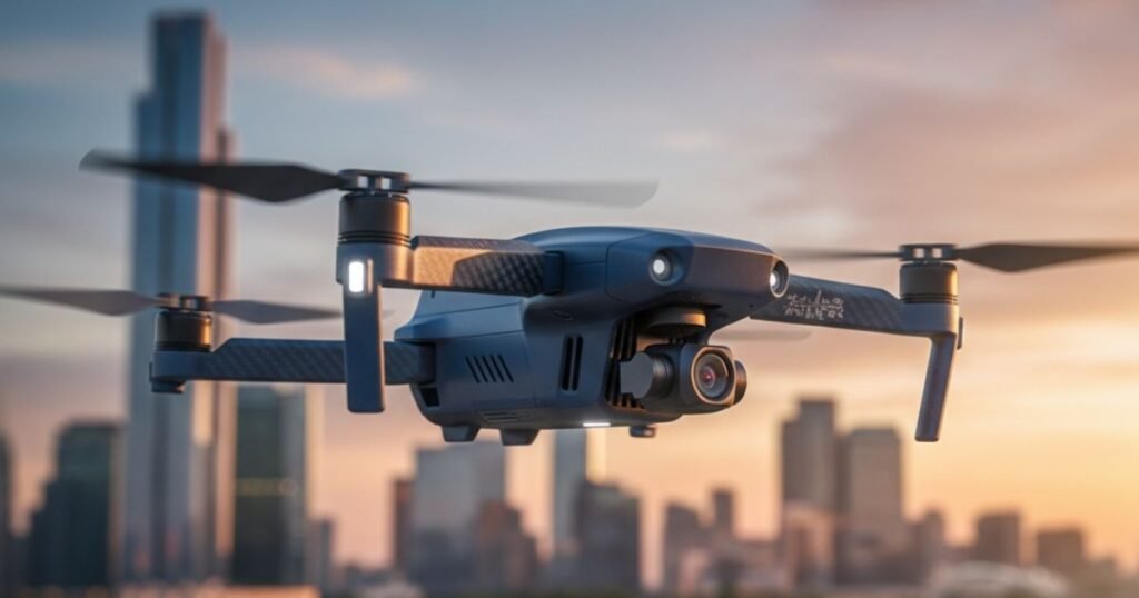 Drone profesional Parrot ANAFI Ai con conexión 4G para inspecciones industriales - Aerovista Store