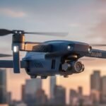 Drone profesional Parrot ANAFI Ai con conexión 4G para inspecciones industriales - Aerovista Store