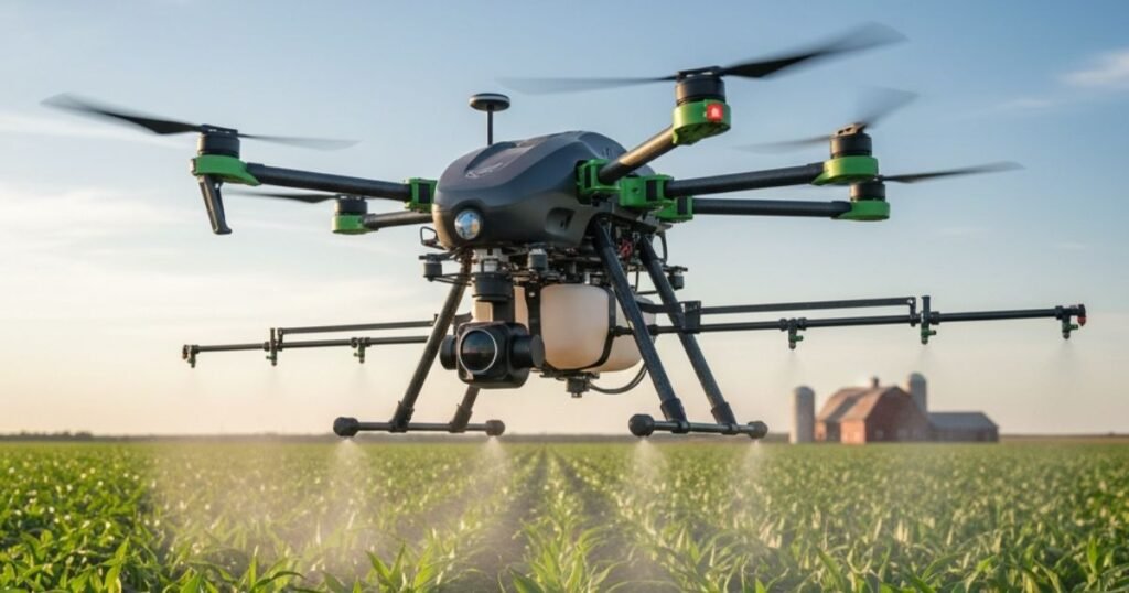 Drones profesionales aplicados a diferentes sectores industriales: agricultura de precisión, vigilancia y topografía - Aerovista Store